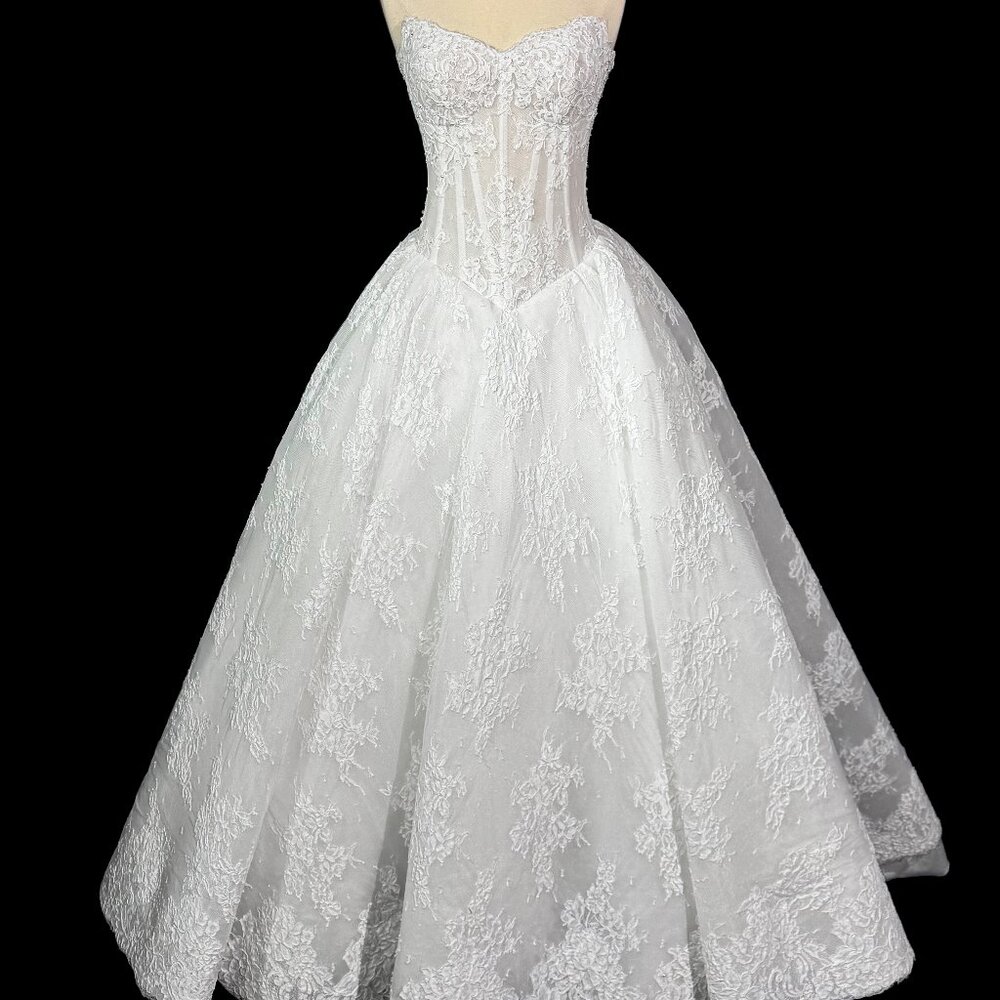 Preloved US 4-6 Anna Augusta Custom Made Bridal Gown